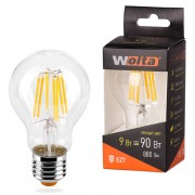 Лампа WOLTA Led Filament 25Y60BLFT 9W E27 3000K A60 (878)