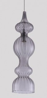 Светильник подвесной Crystal Lux 2071/201 IRIS SP1 A SMOKE