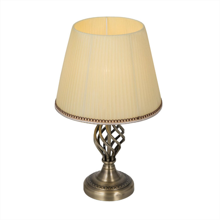 Настольная лампа CITILUX CL402833 Вена бронза+кремовый