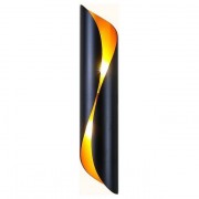 Настенный светодиодный светильник FW241 BK/GD черный/золото