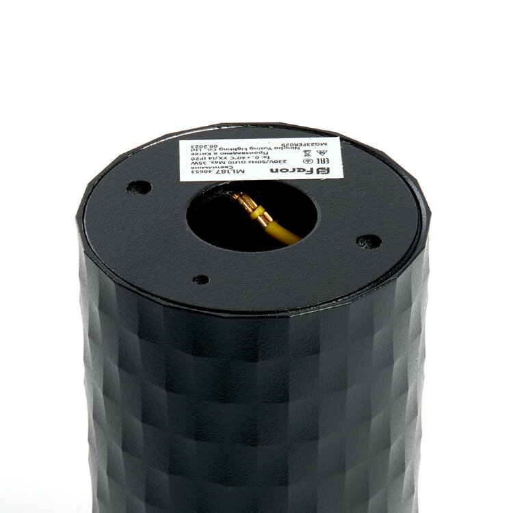 Светильник накладной Feron ML187, GU10 35W, 230V, IP20, черный 55*55*100