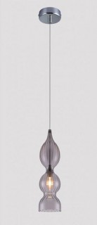 Светильник подвесной Crystal Lux 2074/201 IRIS SP1 B SMOKE