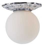 Divinare Встраиваемый светильник,белый/хром, 1x50W GU5.3, 5007/21 PL-1