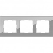 Werkel Favorit Рамка 3 поста Серый, стекло W0031115 (WL01-Frame-03)