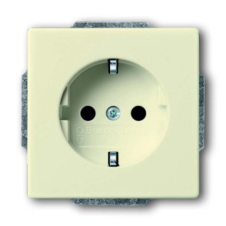 Розетка ABB savanne/слон.кость solo/future 20EUC-82