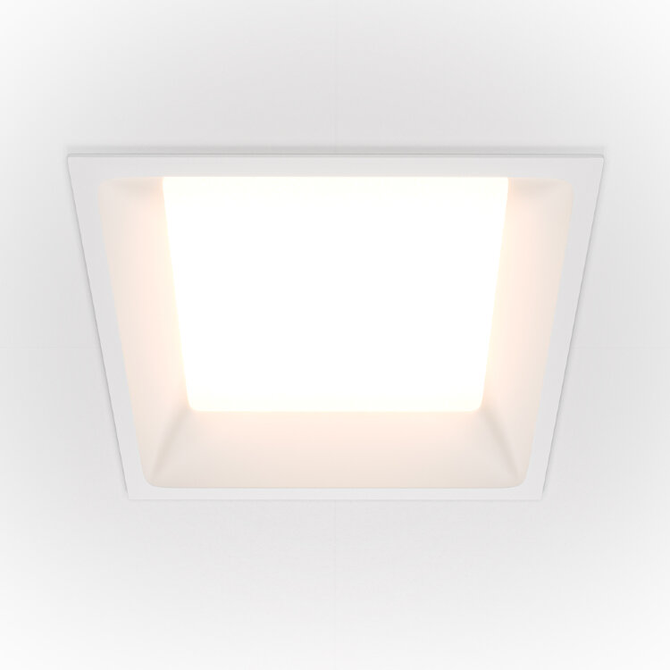Встраиваемый светильник Okno Maytoni DL054-18W3K-W