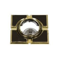 Встраиваемый Feron 098 R50-S"квадрат"черный-золо