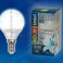 Лампа светодиодная  Uniel LED-G45-4W/NW/E14/FR CRF01WH "Шар" мат.колба серия Flower