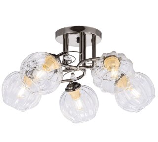Люстра  AURA  S8116-5  ZZH+CL