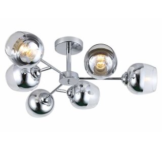Люстра AURA S8152-6 CR+CL