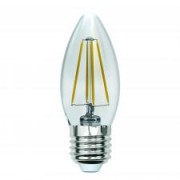 Лампа светодиодная  Uniel LED-C35-13W/3000K/E27/CL PLS02WH серия Sky форма "Свеча"