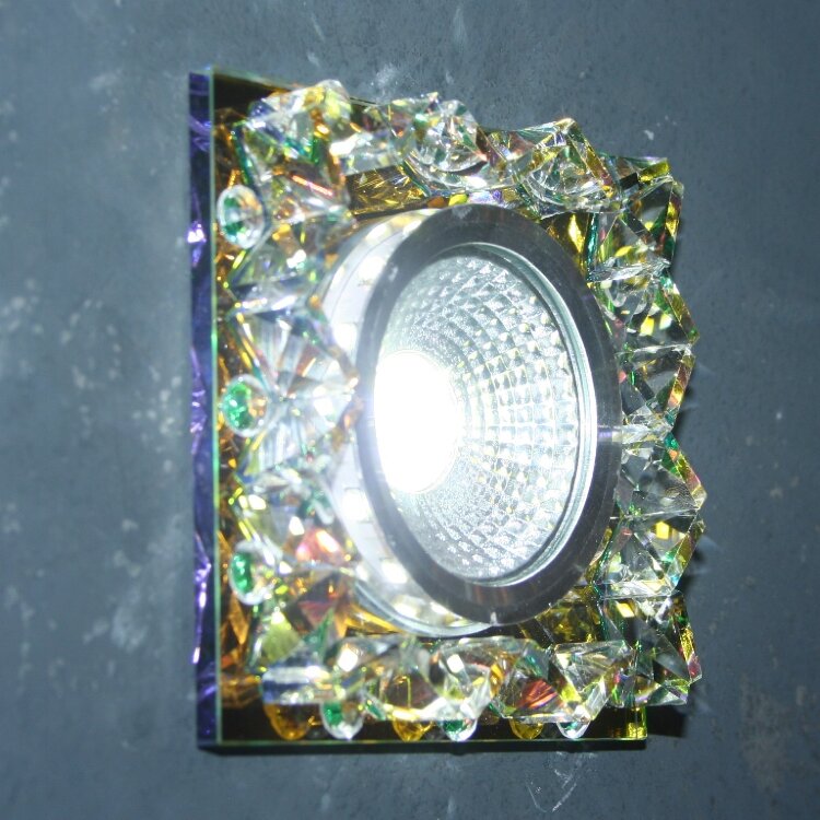 Встраиваемый светильник AURA K8008C 6500k cob5w+led подсветка