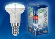 Лампа светодиодная  Uniel LED-R39-4W/NW/E14/FR 4500K серия Palazzo (538)