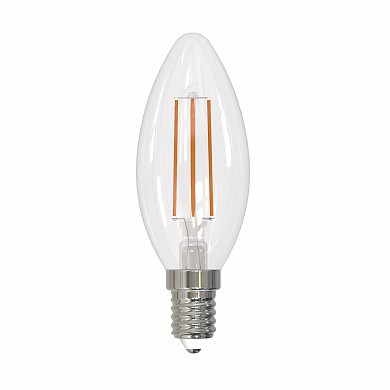 Лампа светодиодная  Uniel LED-C35-9W/4000K/E14/CL/DIM GLA01TR серия Air форма 