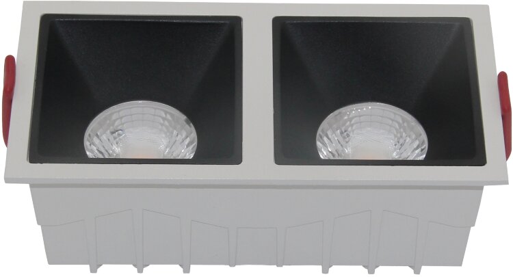 Встраиваемый светильник Alfa LED DL043-02-15W4K-D-SQ-WB