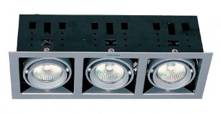 Светильник встраиваемый IL.0006.0003 3*GU5.3  50W