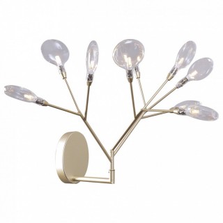 Бра Crystal Lux 1692/409 EVITA AP9 GOLD/TRANSPARENT