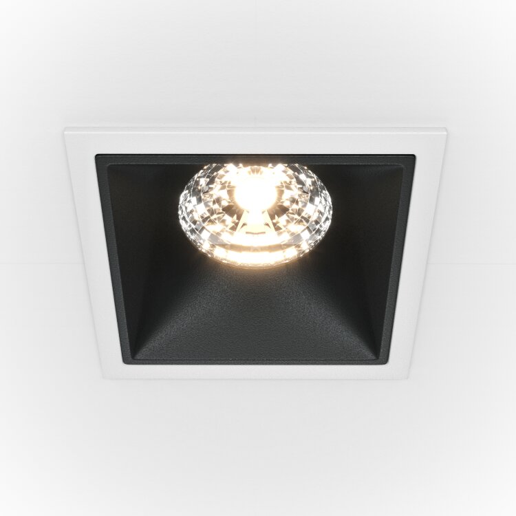 Встраиваемый светильник Alfa LED DL043-01-15W3K-D-SQ-W