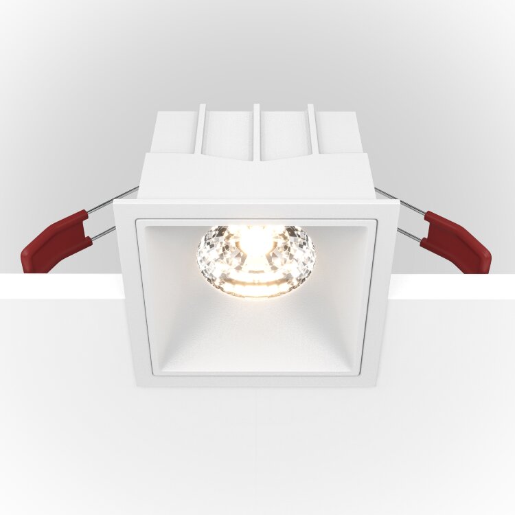 Встраиваемый светильник Alfa LED DL043-01-15W3K-D-SQ-WB