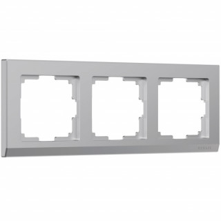 Werkel Stark Рамка 3 поста Серебряный W0031806 (WL04-Frame-03)