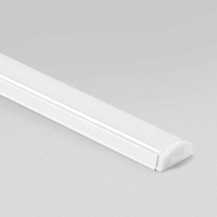 Гибкий алюминиевый профиль для светодиодной ленты белый/белый