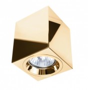 Donolux Светильник накладной, алюминий, поворотный,max 50w GU10 D 73х73 H 90, золото,SN1594-Gold