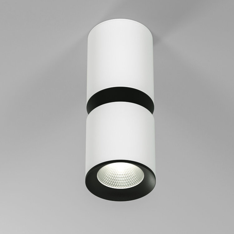 Светильник накладной 25048/LED Kayo 12W 4000K белый/черный
