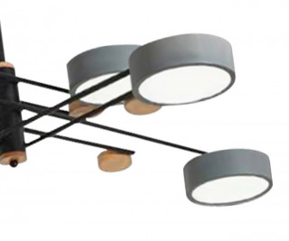 Люстра Рапис серый Led 96W 07648-6,16(4000K)