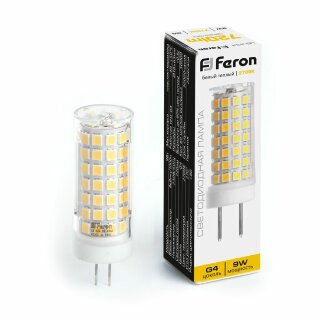 Лампа светодиодная Feron LB-434 G4 9W 175-265V 2700K (916)
