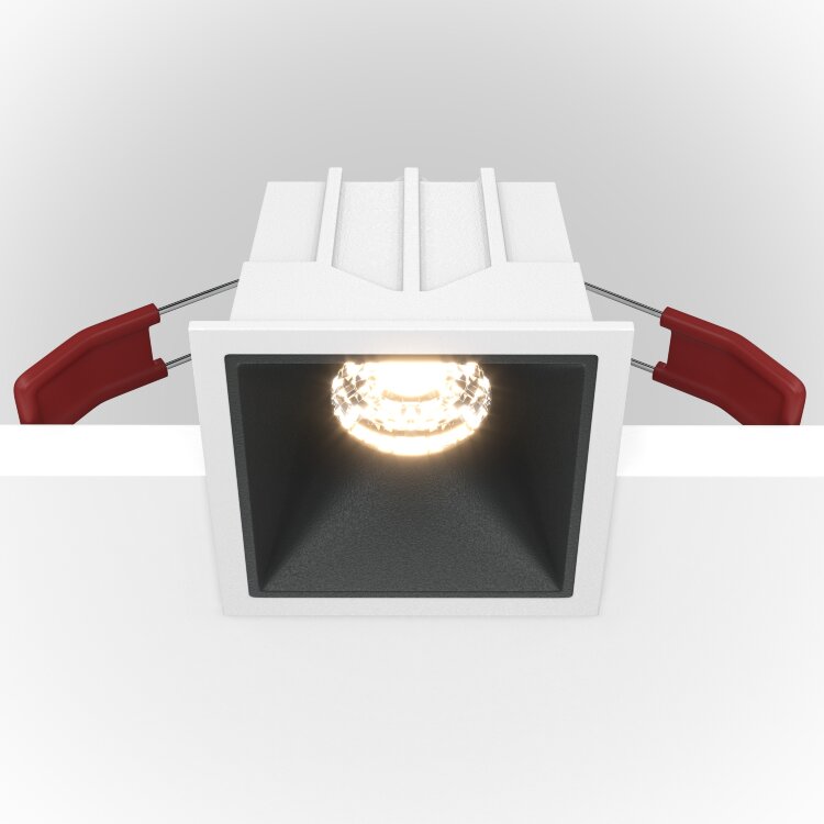 Встраиваемый светильник Alfa LED DL043-01-10W3K-D-SQ-WB