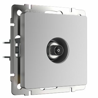 Werkel Розетка ТВ-оконечная Серебряный W1183006 (WL06-TV)