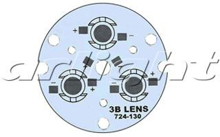 Плата Arlight D44-3E Emitter (3*LED, 724-130)