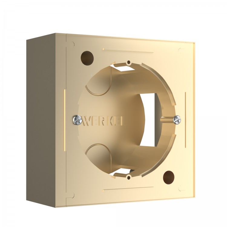 Werkel Коробка для накладного монтажа Шампань W8000011