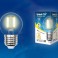 Лампа светодиодная  Uniel LED-G45-7.5W/WW/E27/CL 3000K серия Air (912)