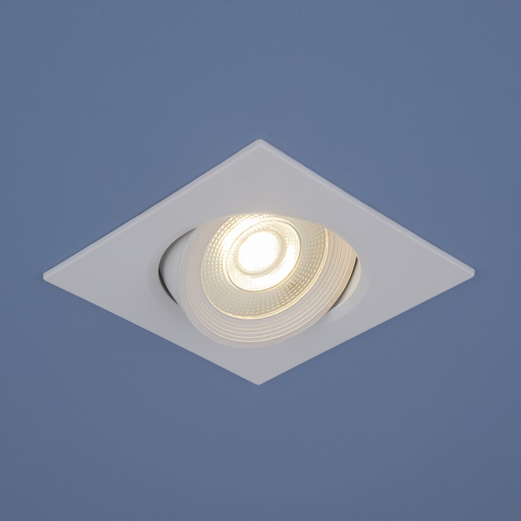 Светильник встраиваемый светодиодный Elektrostandard 9915 LED 6W WH белый (замена 9907)