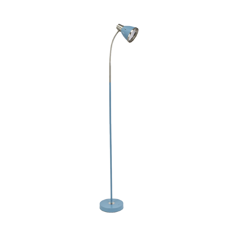 Торшер МТ2018  (голубая лазурь, сменная лампа, Е27, 60Вт)