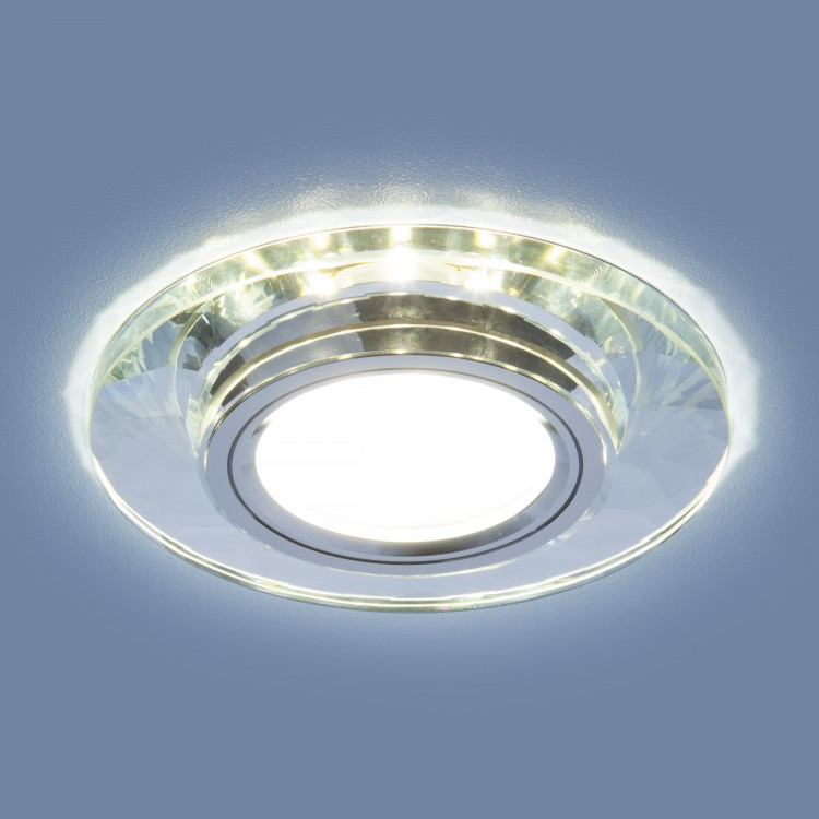 Светильник встраиваемый Elektrostandard 2228 MR16 SL зеркальный/серебро (8150 MR16 SL)