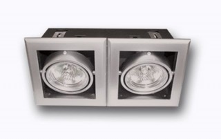 С.Г,DAR M39*2 12V 50W MR16 перл, хром