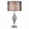 Прикроватная лампа ST-Luce Хром/Серый E27 1*40W SL1002.104.01