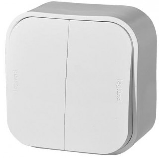 Legrand Quteo Белый Выключатель 2-кл. 782202