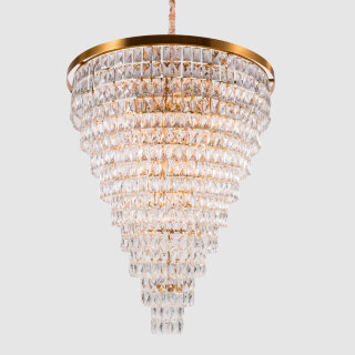 Люстра AURA 43542P/24A E14*24 Brass D850*H1050