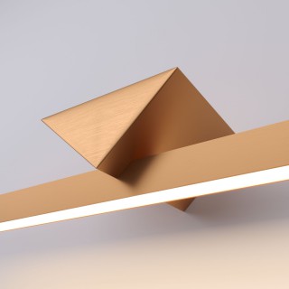 Бра Eurosvet/Electrostandard 40115/LED Delta золото