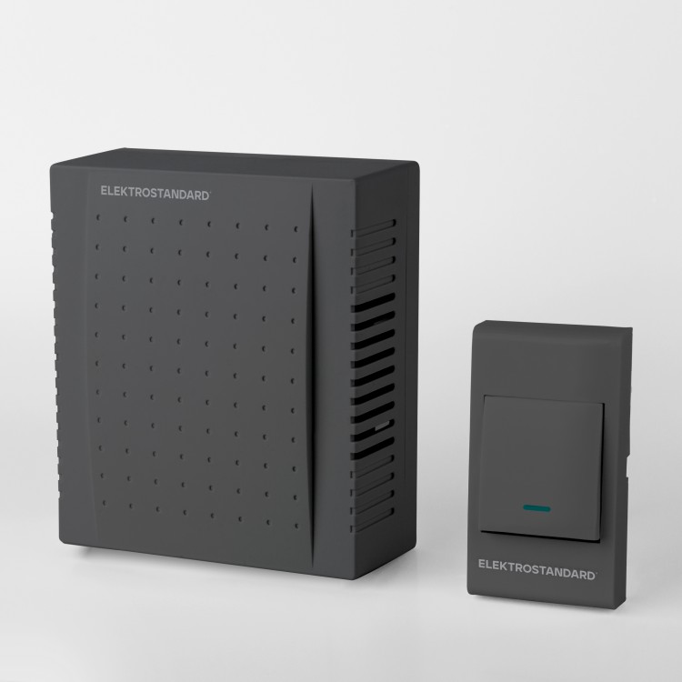 Дверной звонок DBQ26M WM 1M IP44 черный