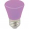 Лампа светодиодная Volpe LED-D45-1W/Purple/E27/FR/C Bell форма "колокольчик"матовая
