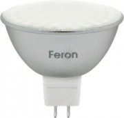 Лампа  FERON светод. LB-26 80LED/7W 230V G5.3 2700K MR16 матовая (161)