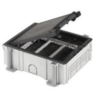 SConnect Коробка для монтажа в бетон люков SF310- SF370 на 3 CIMA мод. высота 80-110 мм, 220х227 мм