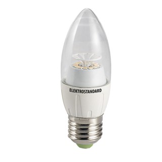 Лампа светод. EL 12SMD 6W 4200K E27 CR свеча