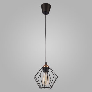 Подвес AURA  S3542-1 BK+PKGD+BK
