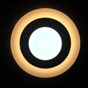 Встраиваемый светильник AURA 6011 WH-WW 6W тепло-белая подсветка (3 режима)