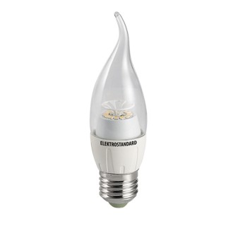 Лампа светод. EL 12SMD 6W 4200K E27 CR свеча на ветру